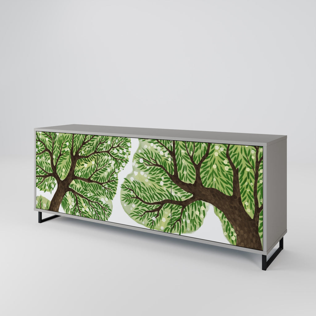 Buffet 3 portes WILDERNESS DASH en finition grise