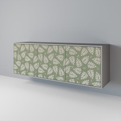 LEAVES ON GREEN 3-Door Sideboard