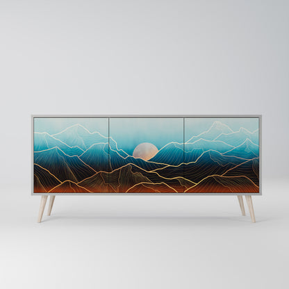 LUNAR SECRETS 3-Door Sideboard