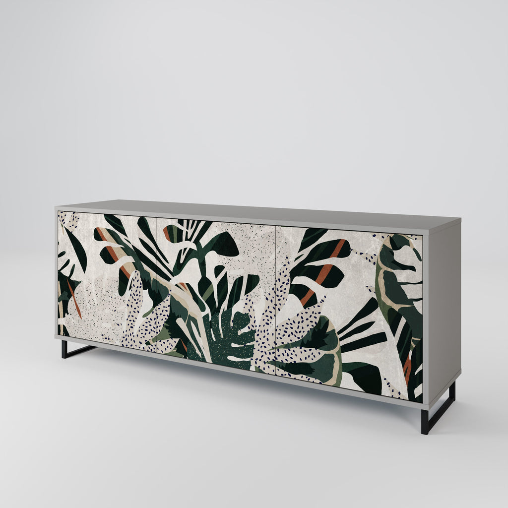 Buffet 3 portes VERDURE FORMATION finition grise