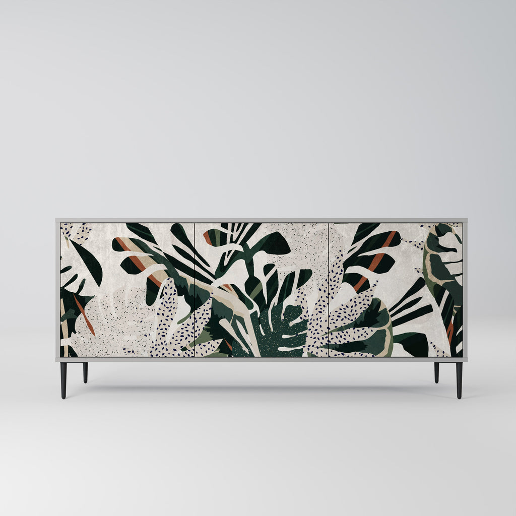 Buffet 3 portes VERDURE FORMATION finition grise