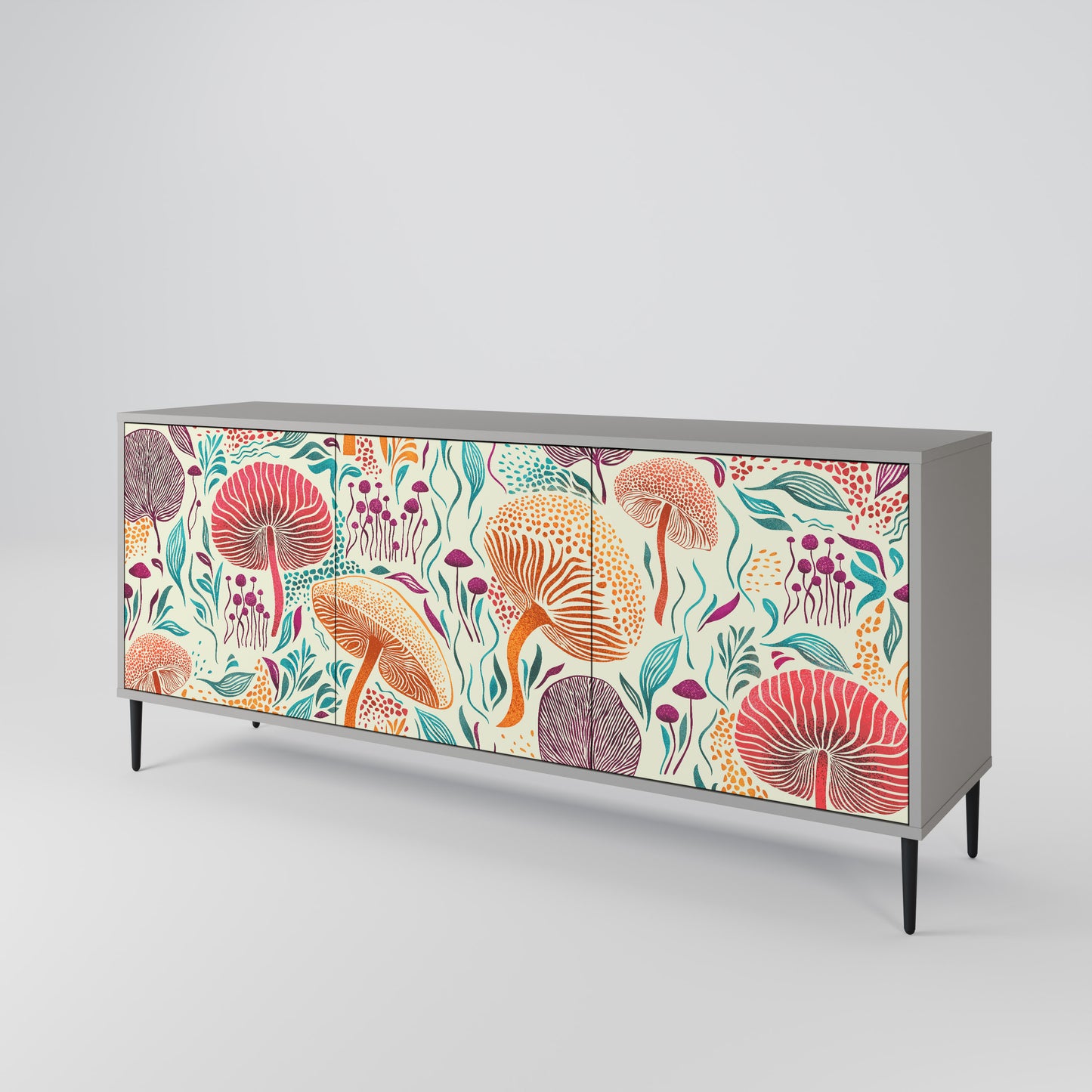 FUNGUS FANTASY 3-Door Sideboard
