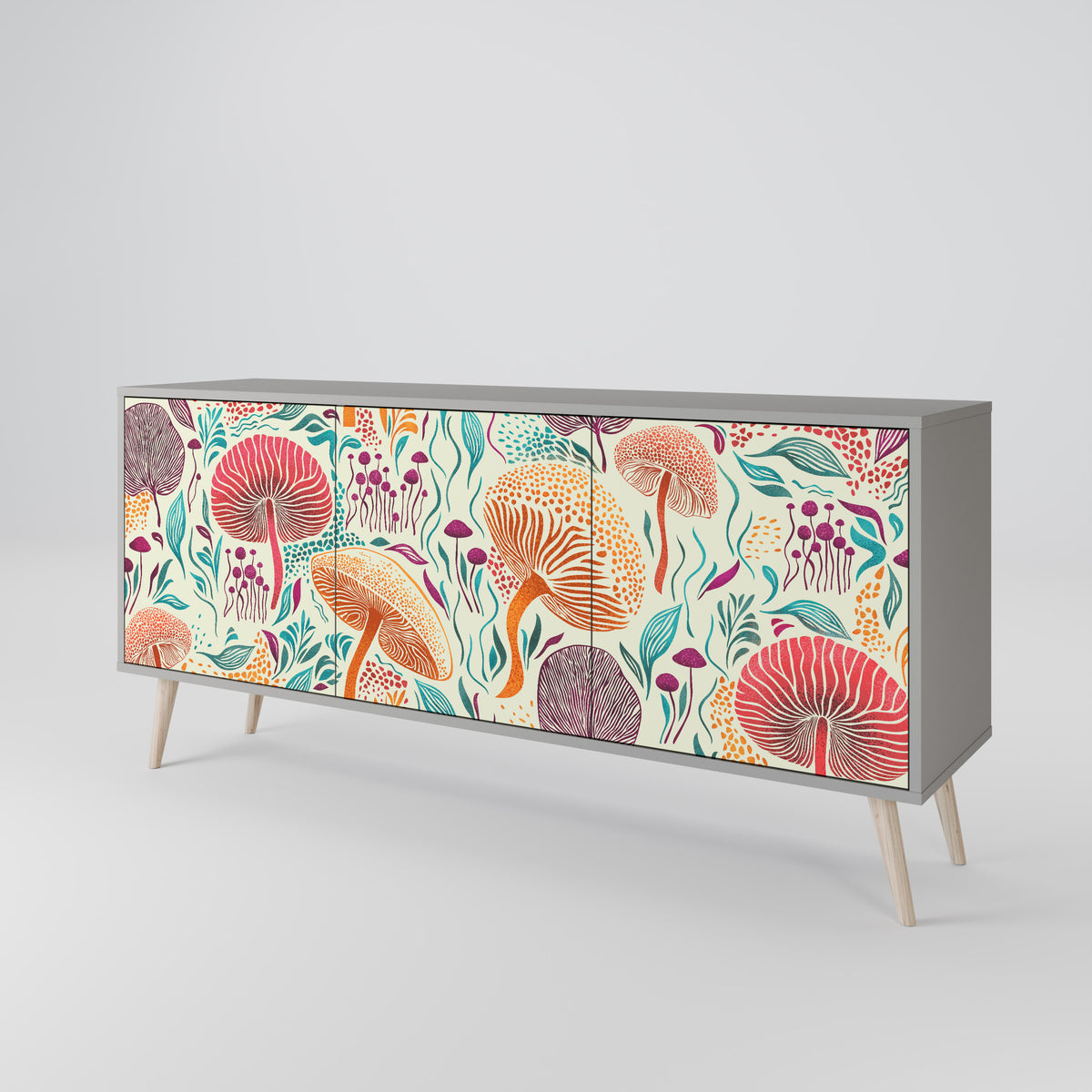 FUNGUS FANTASY 3-Door Sideboard