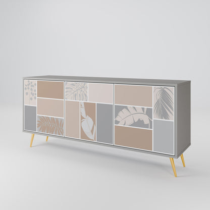 TROPICAL SHAPES 3-Door Sideboard
