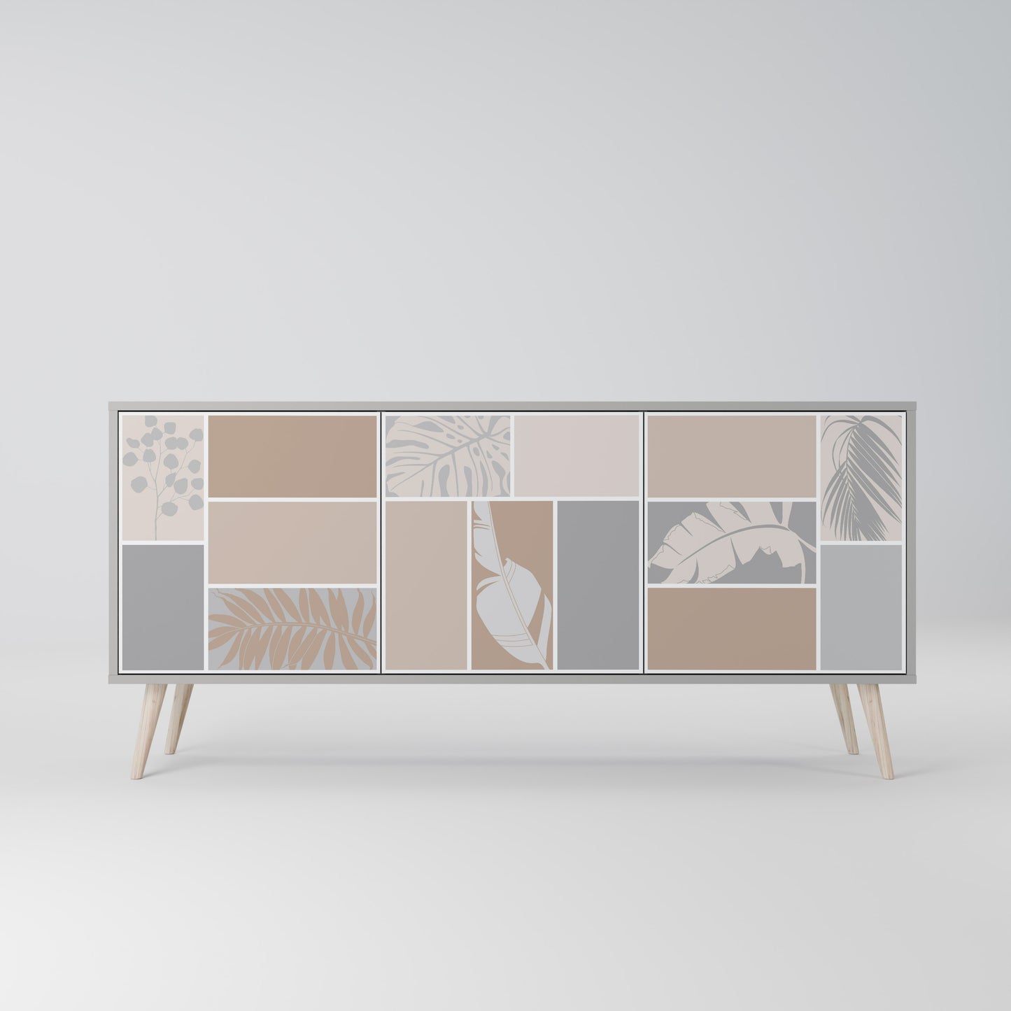 TROPICAL SHAPES 3-Door Sideboard