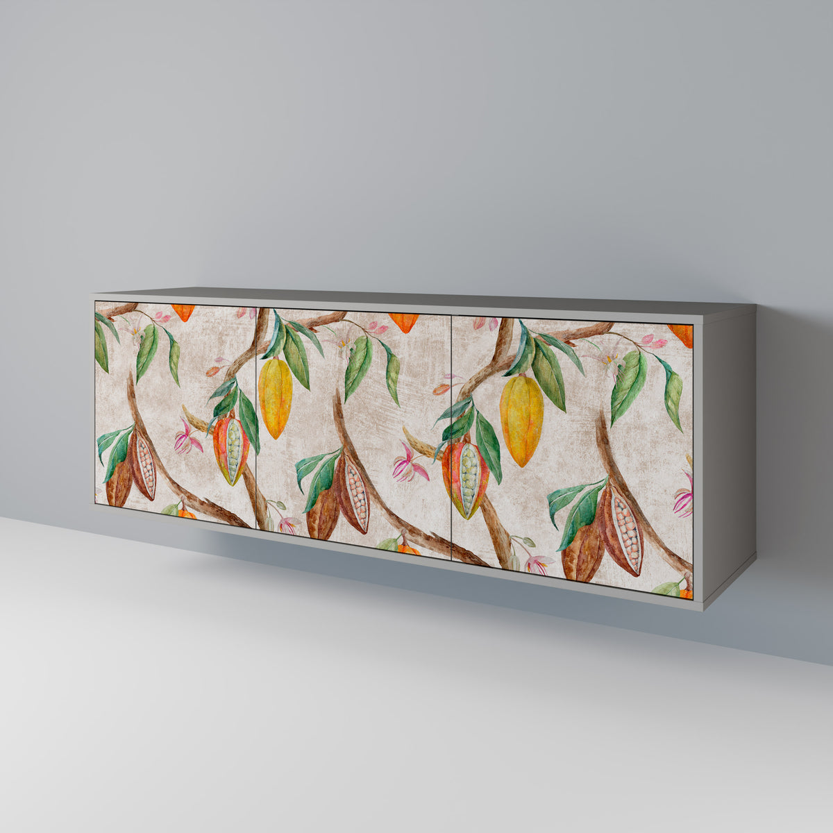 COCOA FRUITS 3-Door Sideboard