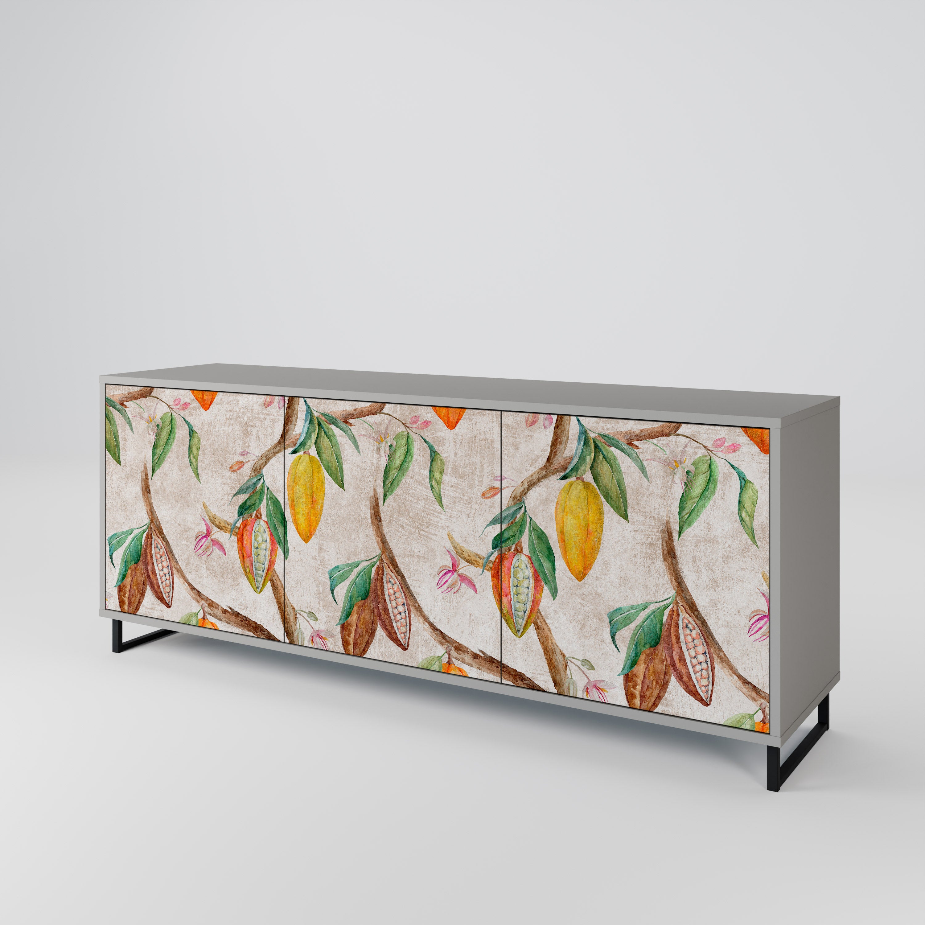 COCOA FRUITS 3-Door Sideboard