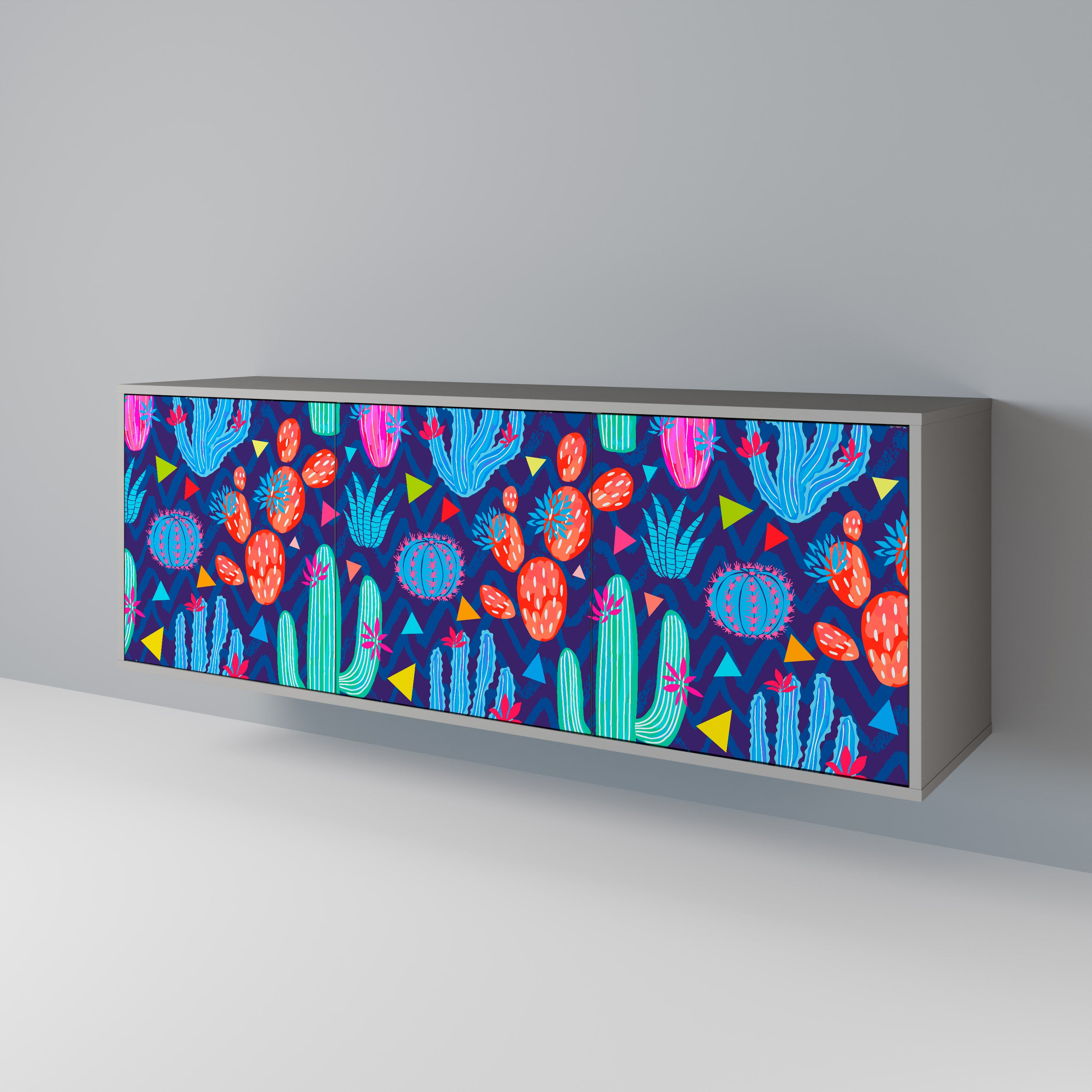 CACTUS VIBES 3-Door Sideboard