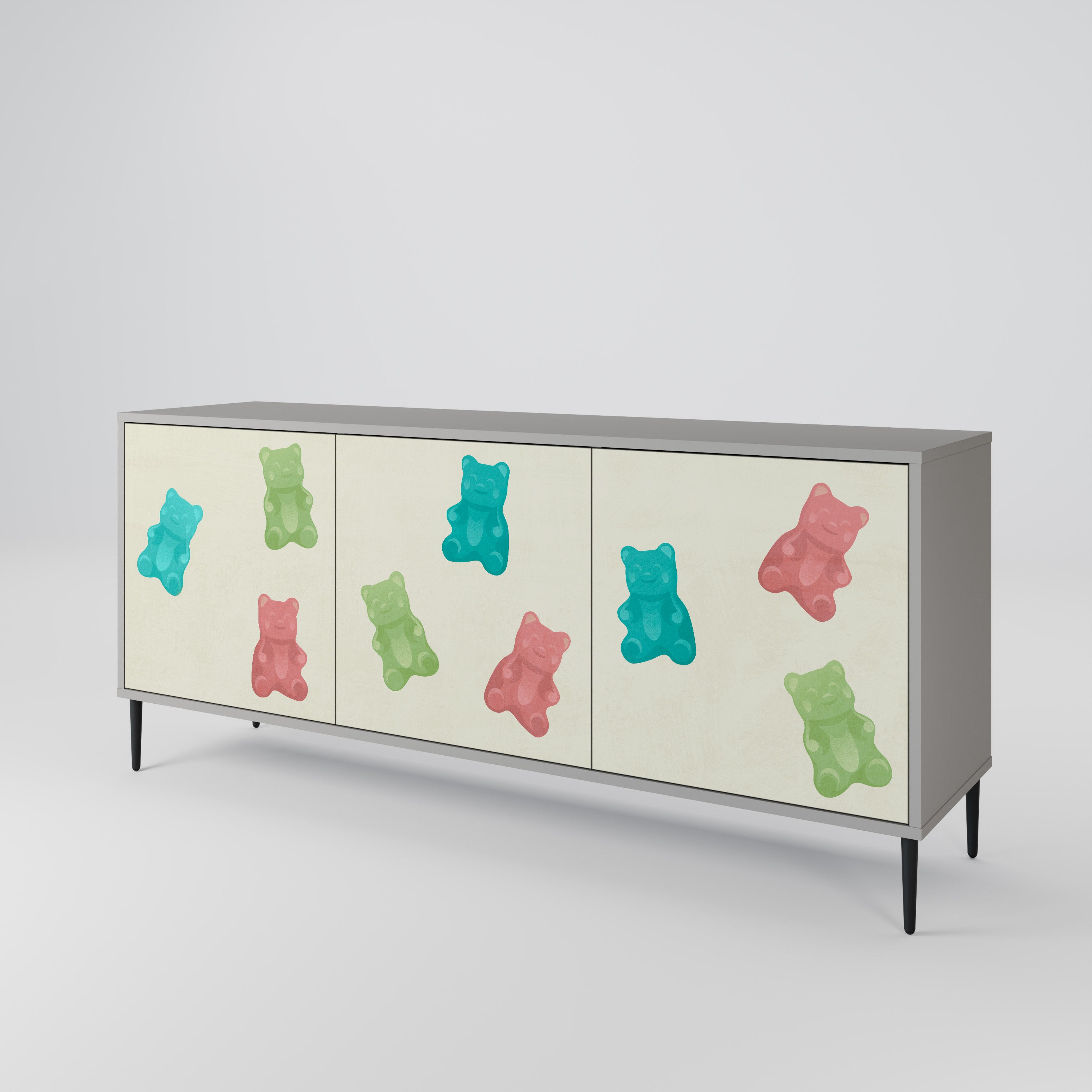 GUMMY BEARS 3-Door Sideboard