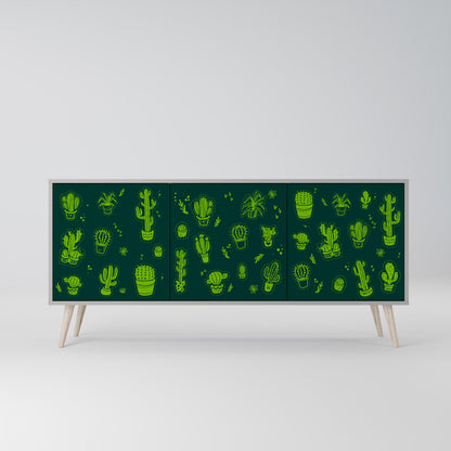 DESERT GREEN 3-Door Sideboard