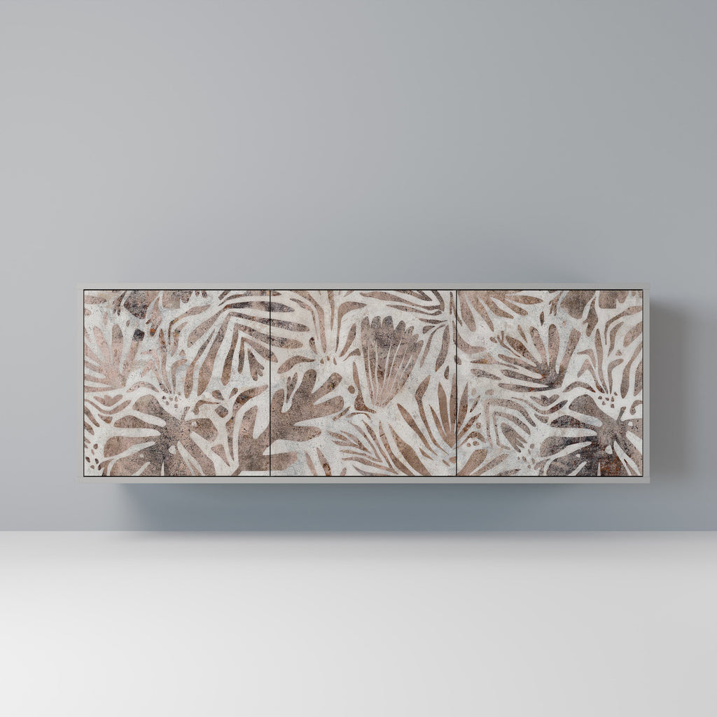 Buffet 3 portes PASSING TIME en finition grise