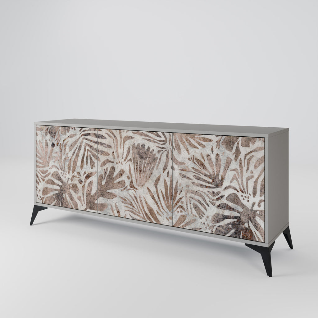 Buffet 3 portes PASSING TIME en finition grise