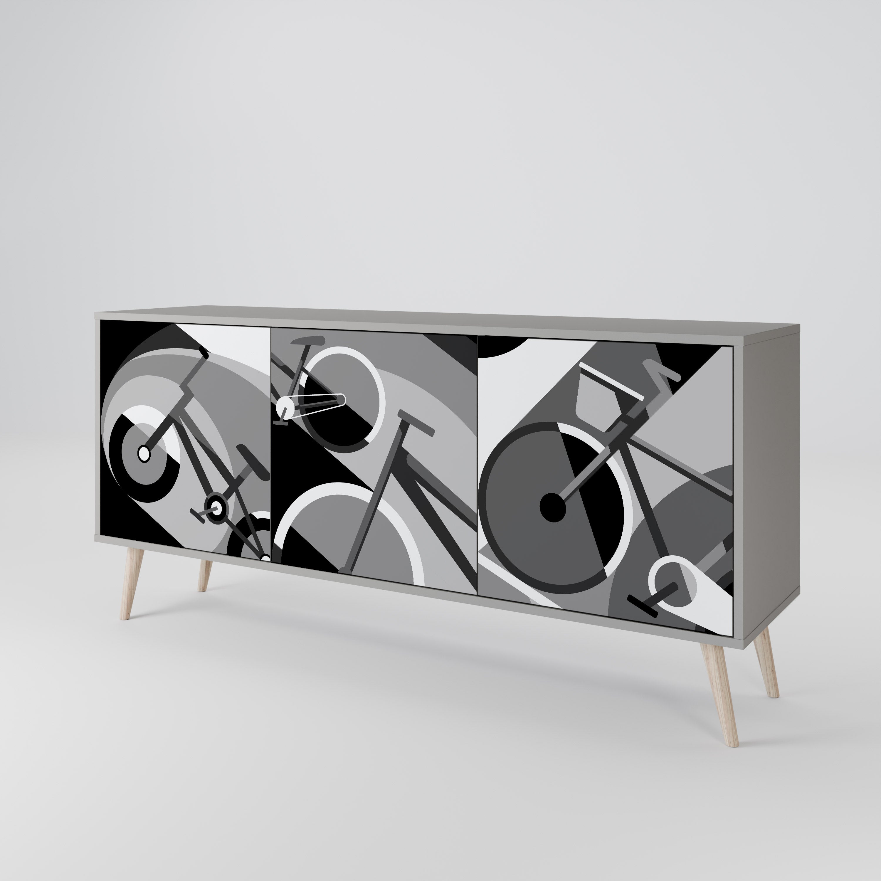 BIKE ENERGY 3-Door Sideboard