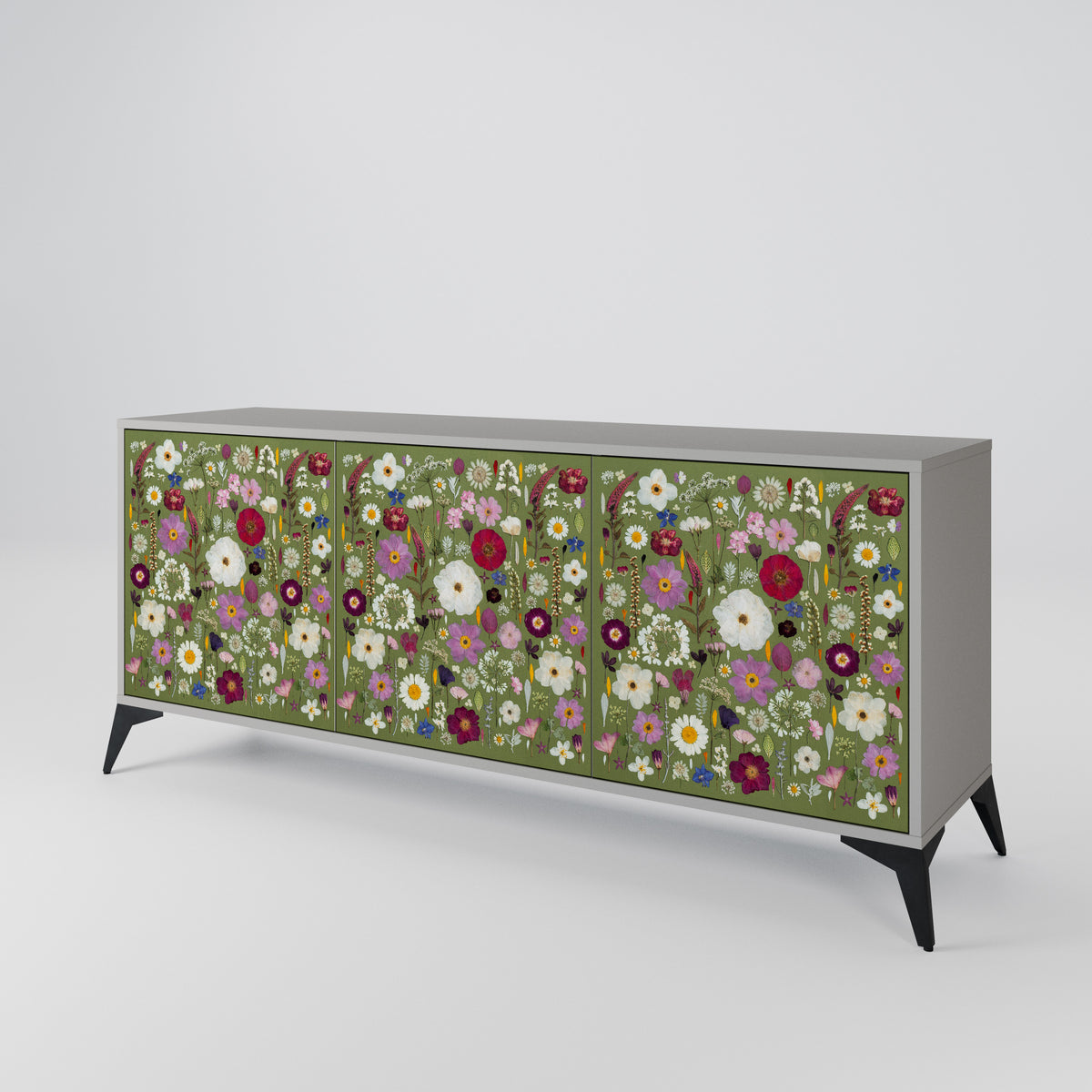 WILD GARDEN 3-Door Sideboard