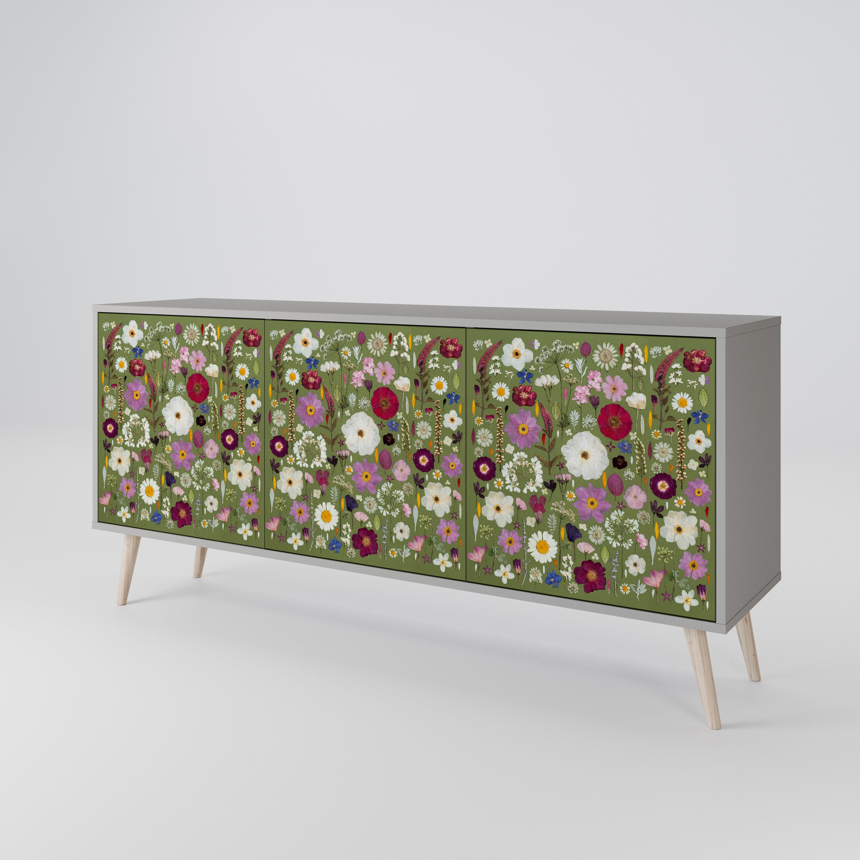 WILD GARDEN 3-Door Sideboard