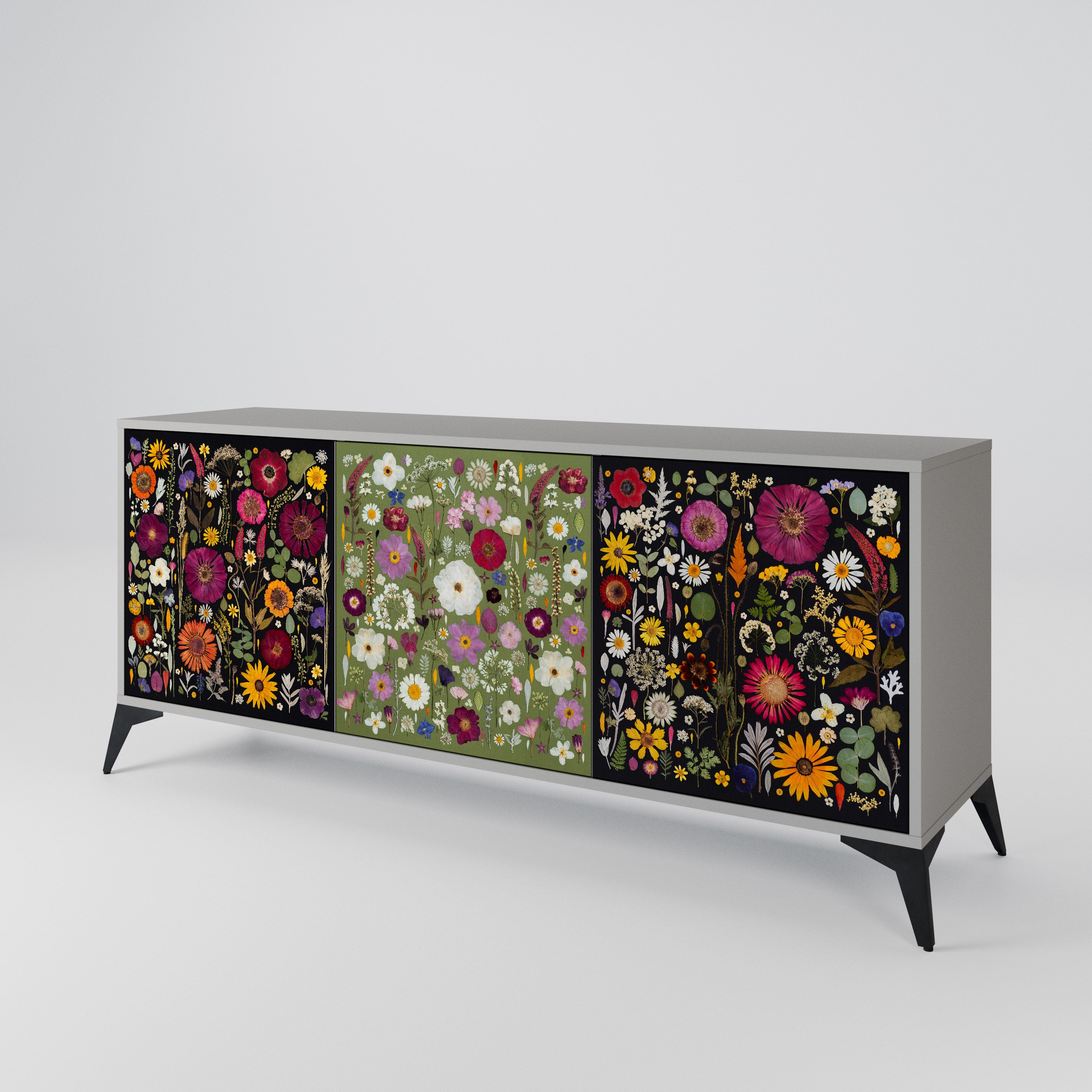 VERDANT GARDEN 3-Door Sideboard