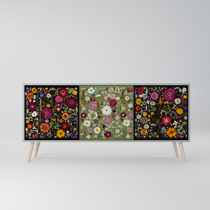 VERDANT GARDEN 3-Door Sideboard