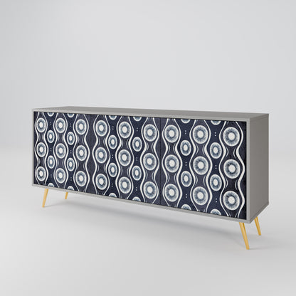 GRAPHITE EYES 3-Door Sideboard