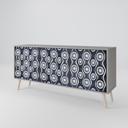 GRAPHITE EYES 3-Door Sideboard