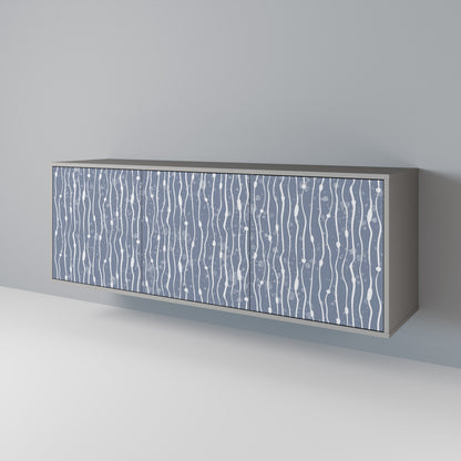 GRAPHITE RAIN 3-Door Sideboard