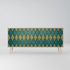 POLYGONS 3-Door Sideboard