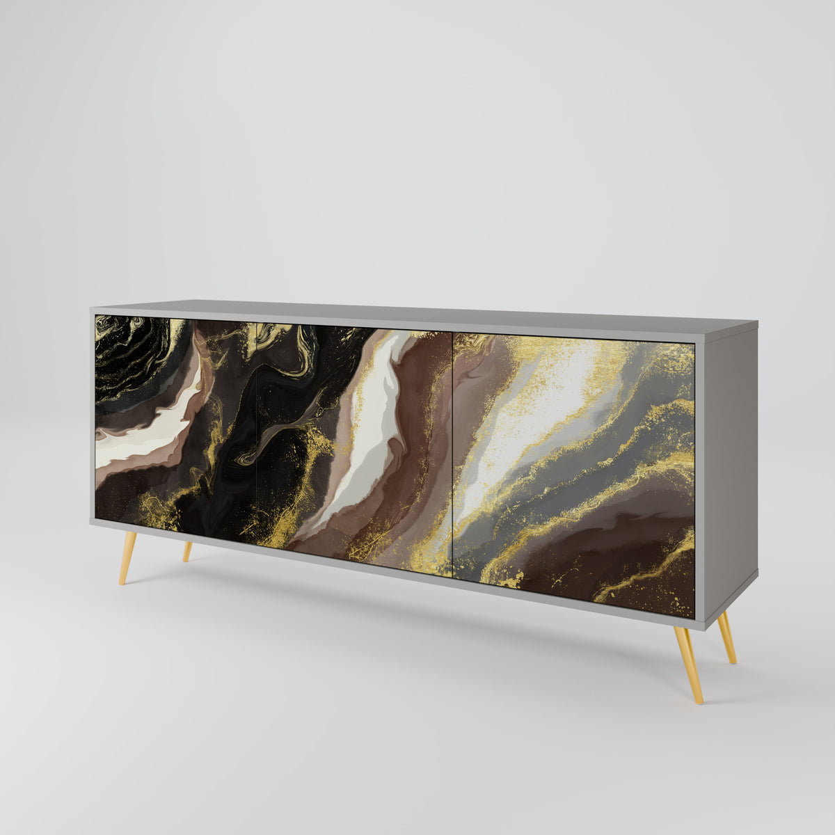 GOLD DUST 3-Door Sideboard