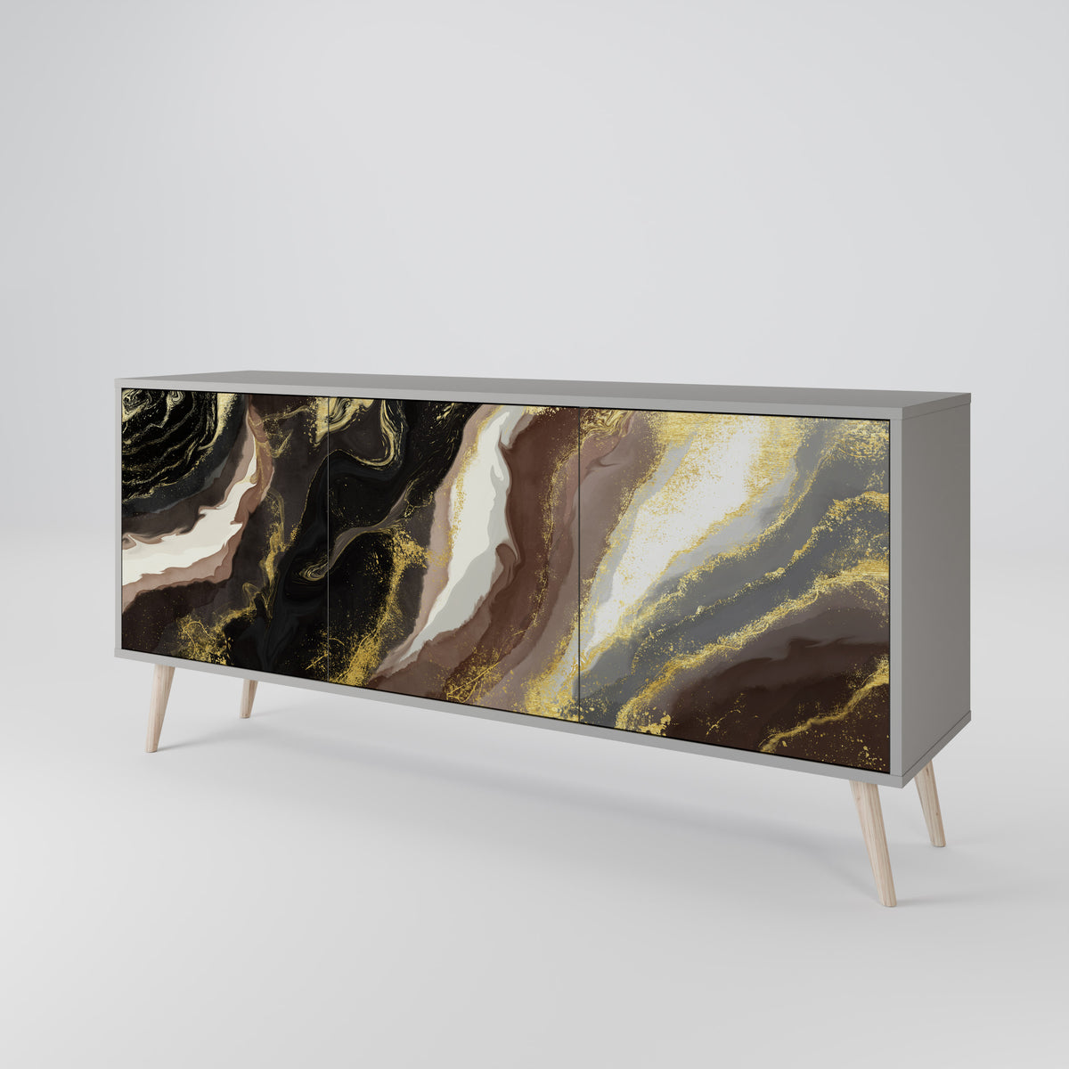 GOLD DUST 3-Door Sideboard