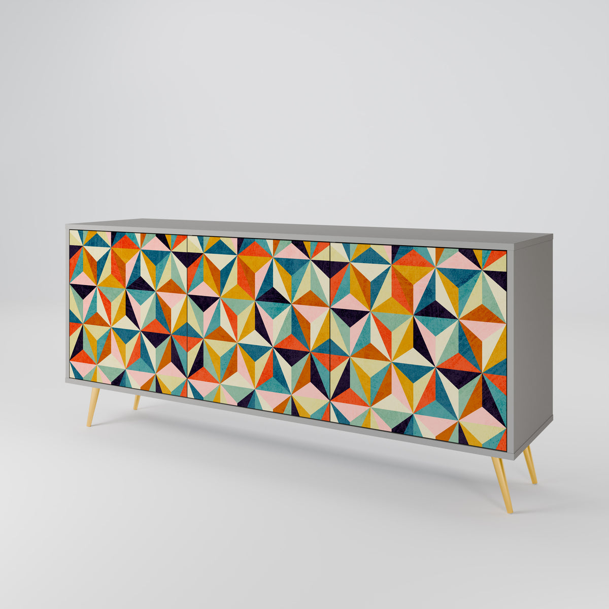 TESSELATE TREASURES 3-Door Sideboard