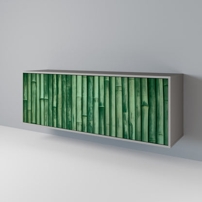NATURAL GREEN 3-Door Sideboard