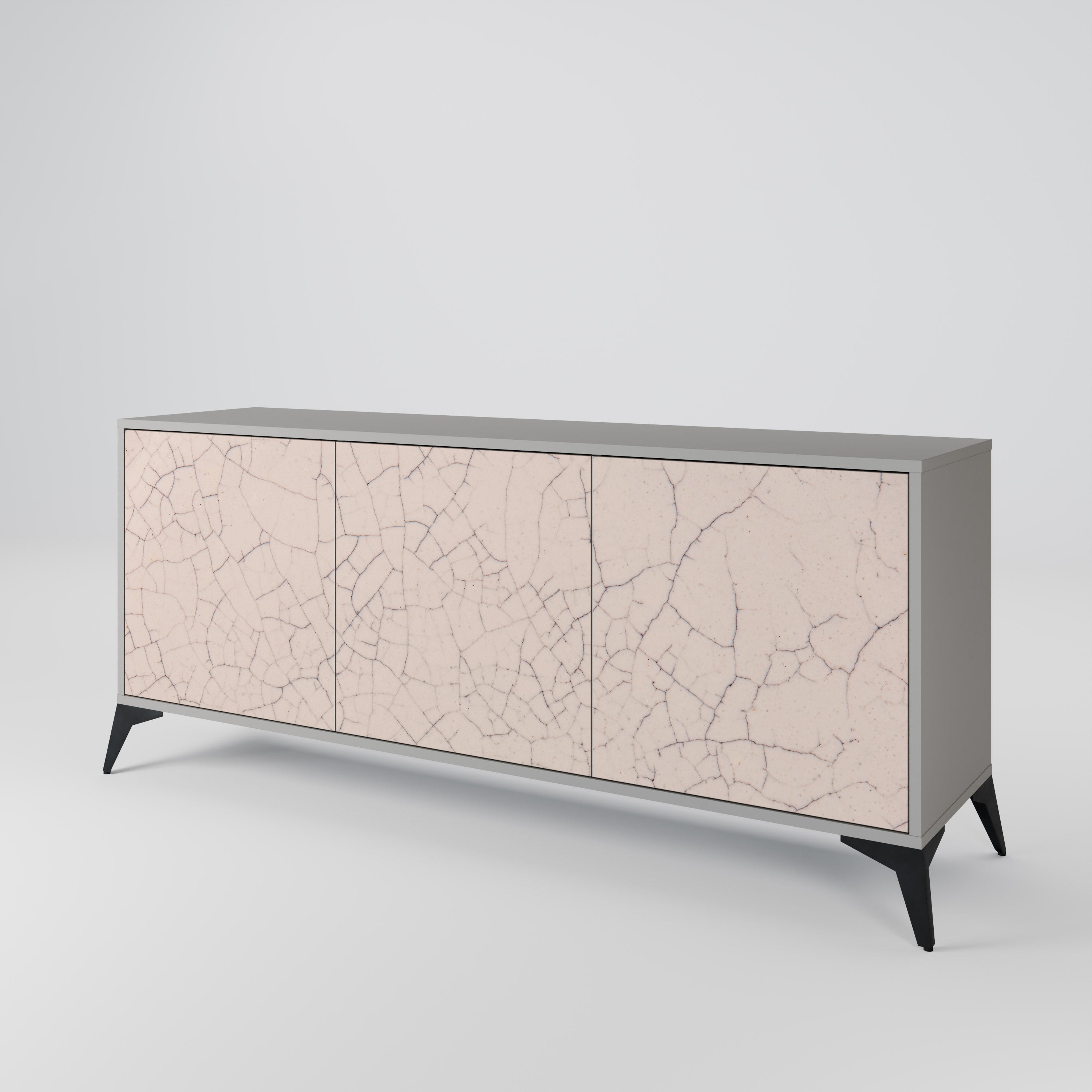 CERAMIC TEXTURE 3-Door Sideboard