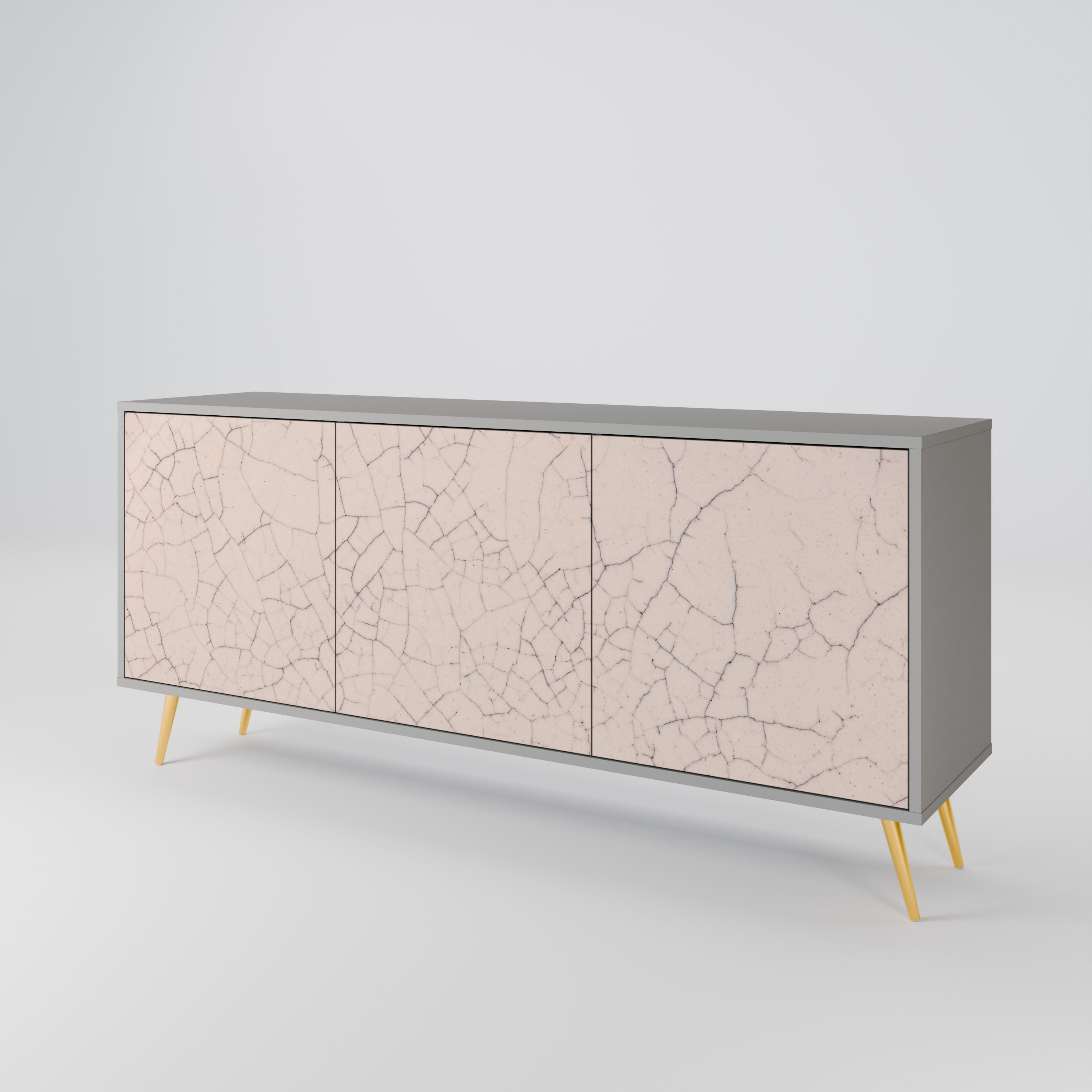 CERAMIC TEXTURE 3-Door Sideboard