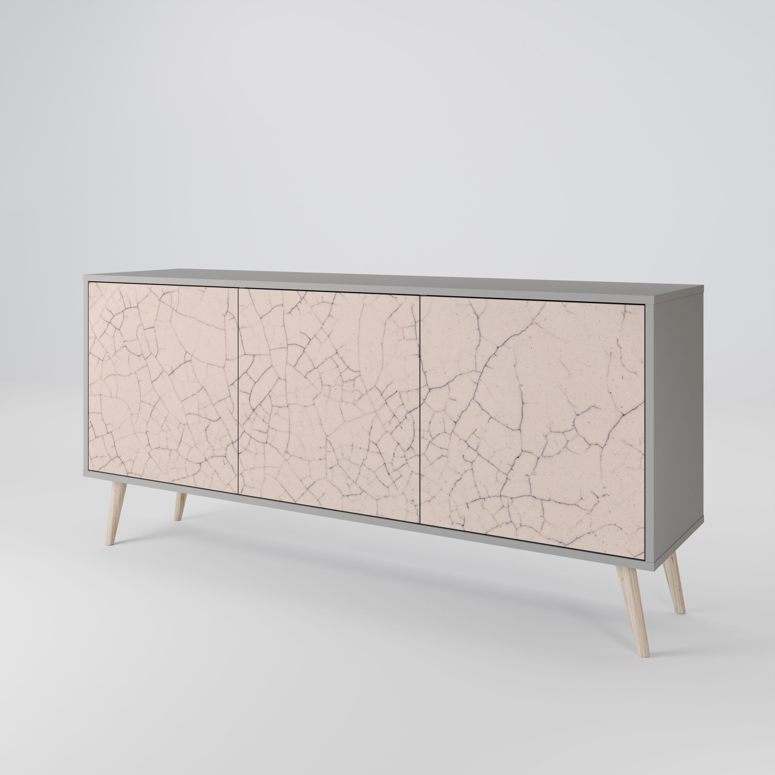 CERAMIC TEXTURE 3-Door Sideboard