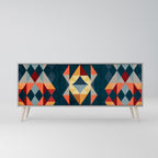 CRACKED ILLUSION 3-Door Sideboard