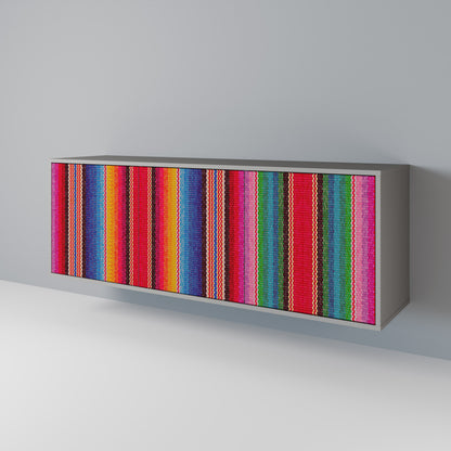ETHNIC MEXICAN 3-Door Sideboard