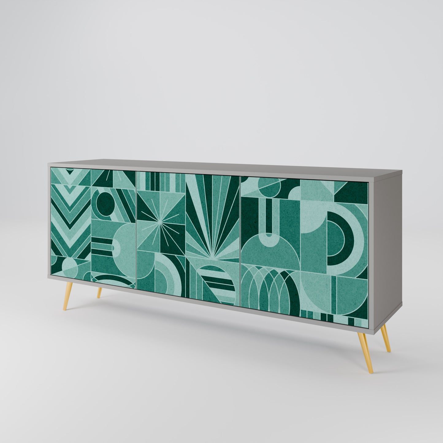 HARMONIC GRID 3-Door Sideboard