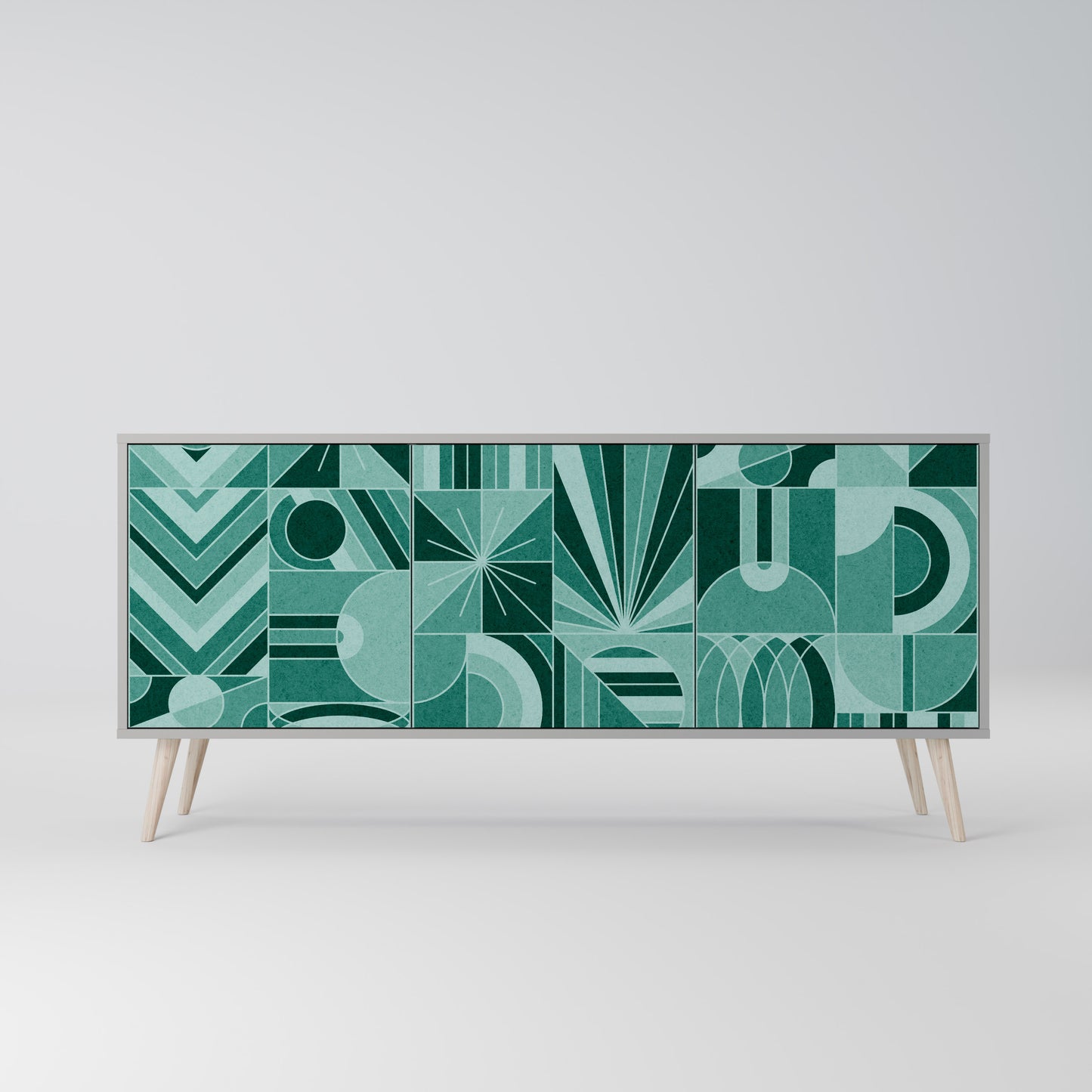 HARMONIC GRID 3-Door Sideboard