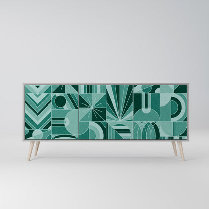 HARMONIC GRID 3-Door Sideboard