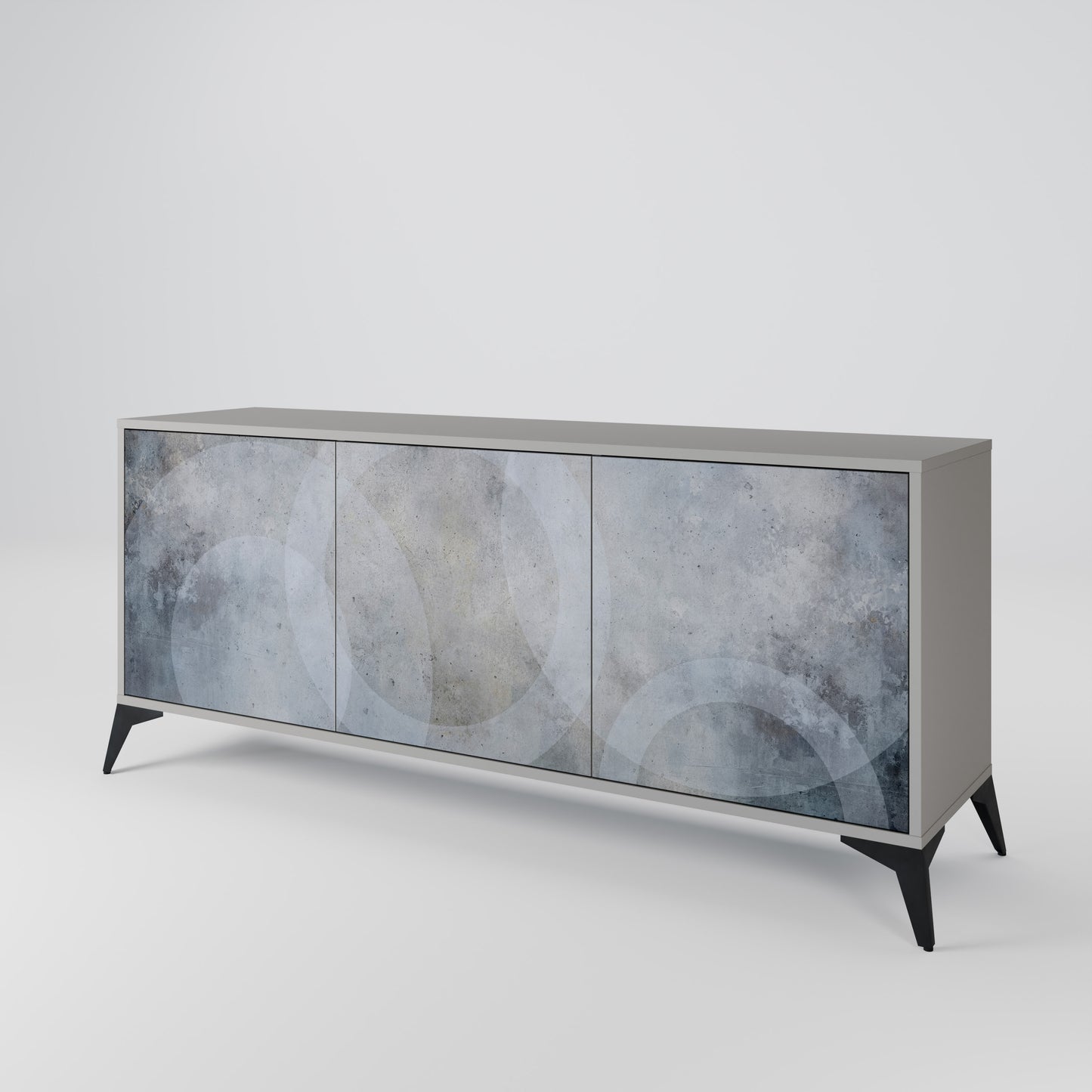 MUTED ARC 3-Door Sideboard