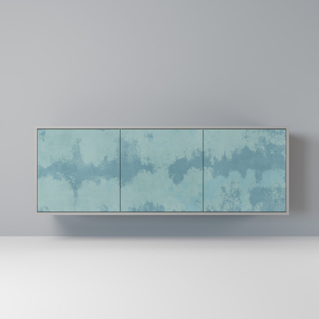 Buffet 3 portes SKY WASH finition grise