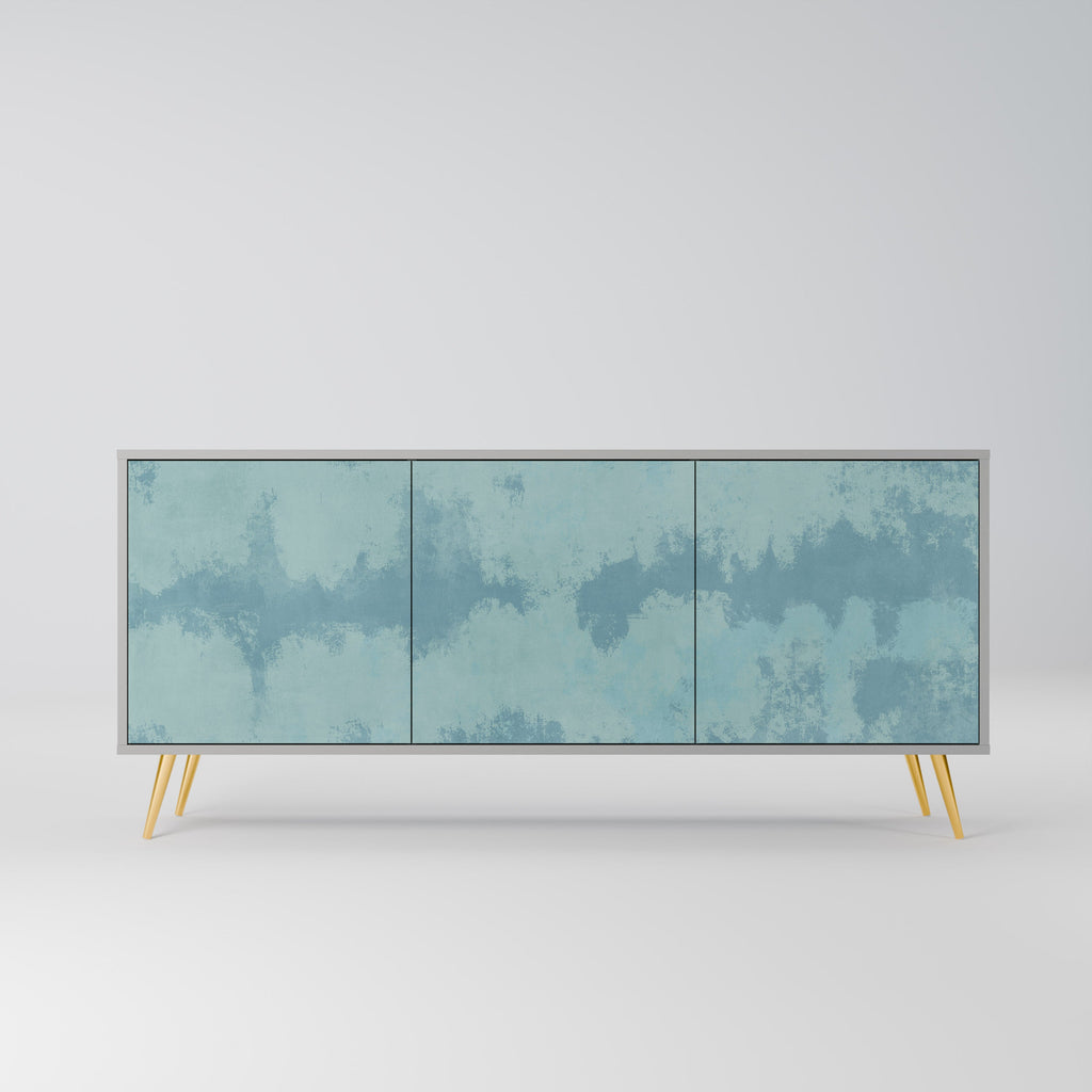 Buffet 3 portes SKY WASH finition grise