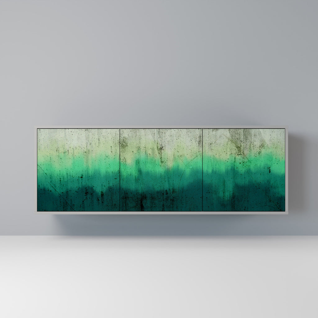 Buffet 3 portes NORTHERN LIGHTS en finition grise