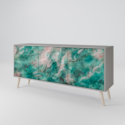 ABSTRACT ALCHEMY 3-Door Sideboard
