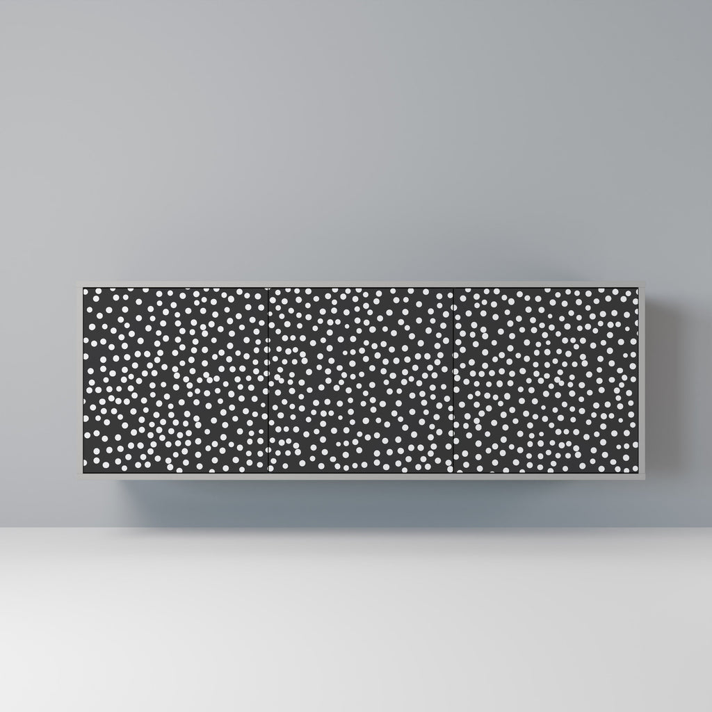 Buffet 3 portes BLINDING LIGHTS en finition grise