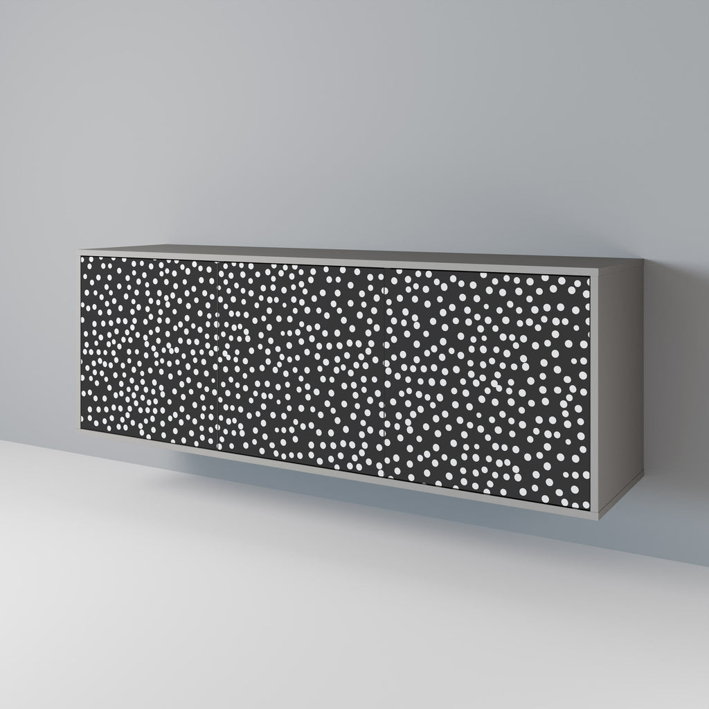 Buffet 3 portes BLINDING LIGHTS en finition grise