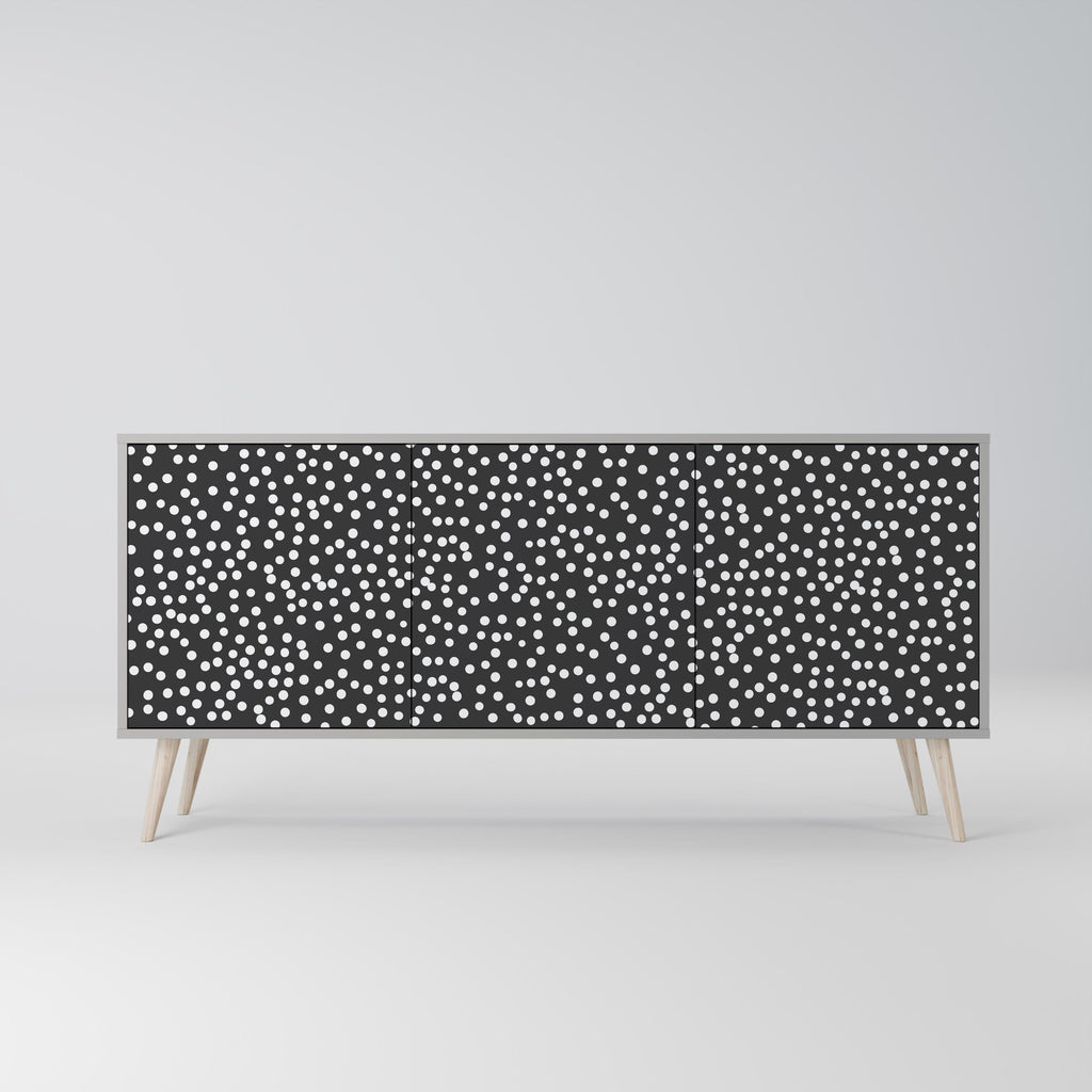 Buffet 3 portes BLINDING LIGHTS en finition grise