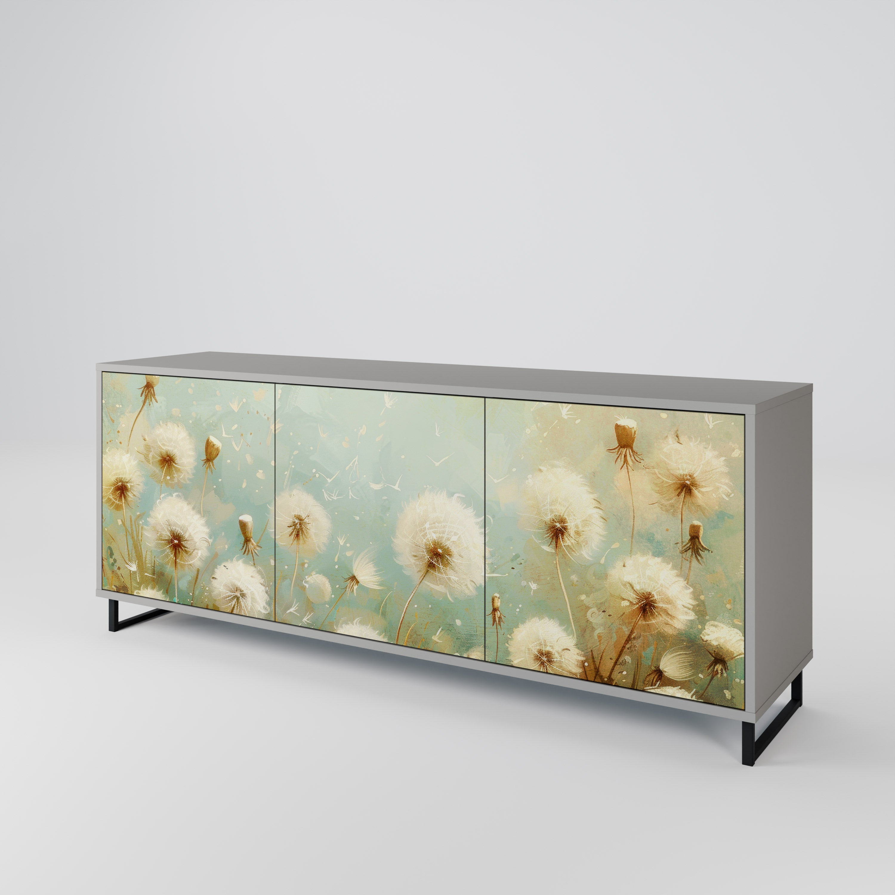 DREAMY MEADOW 3-Door Sideboard