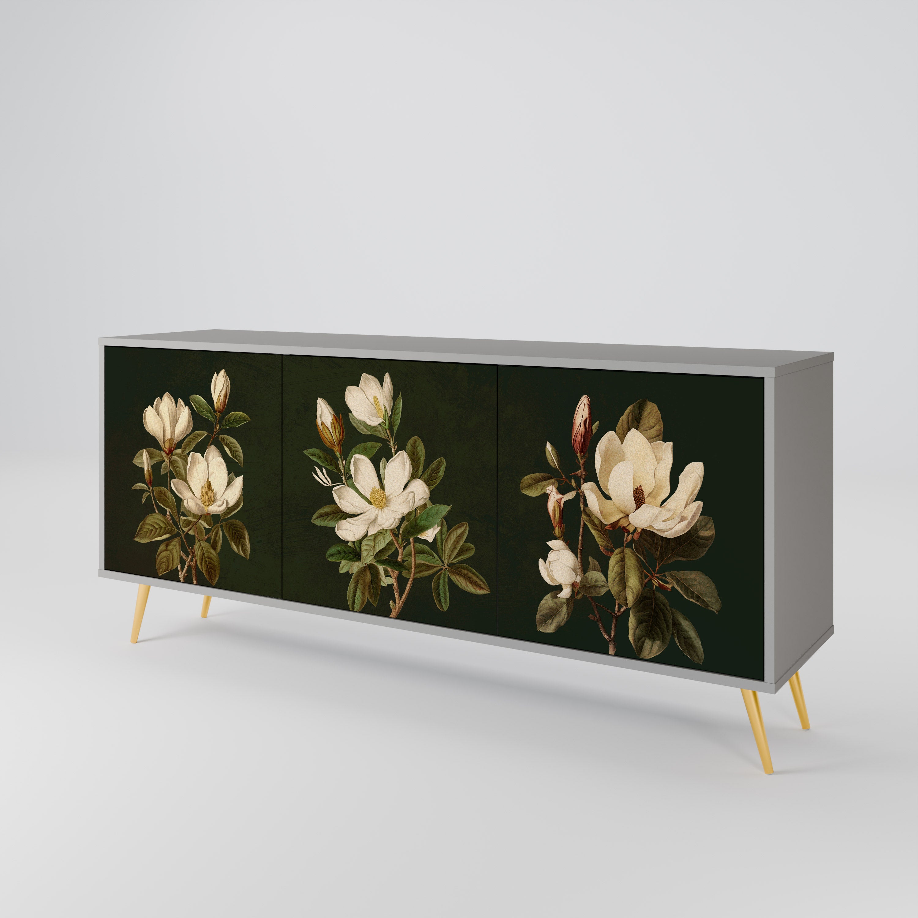 FLORAL NOIR 3-Door Sideboard
