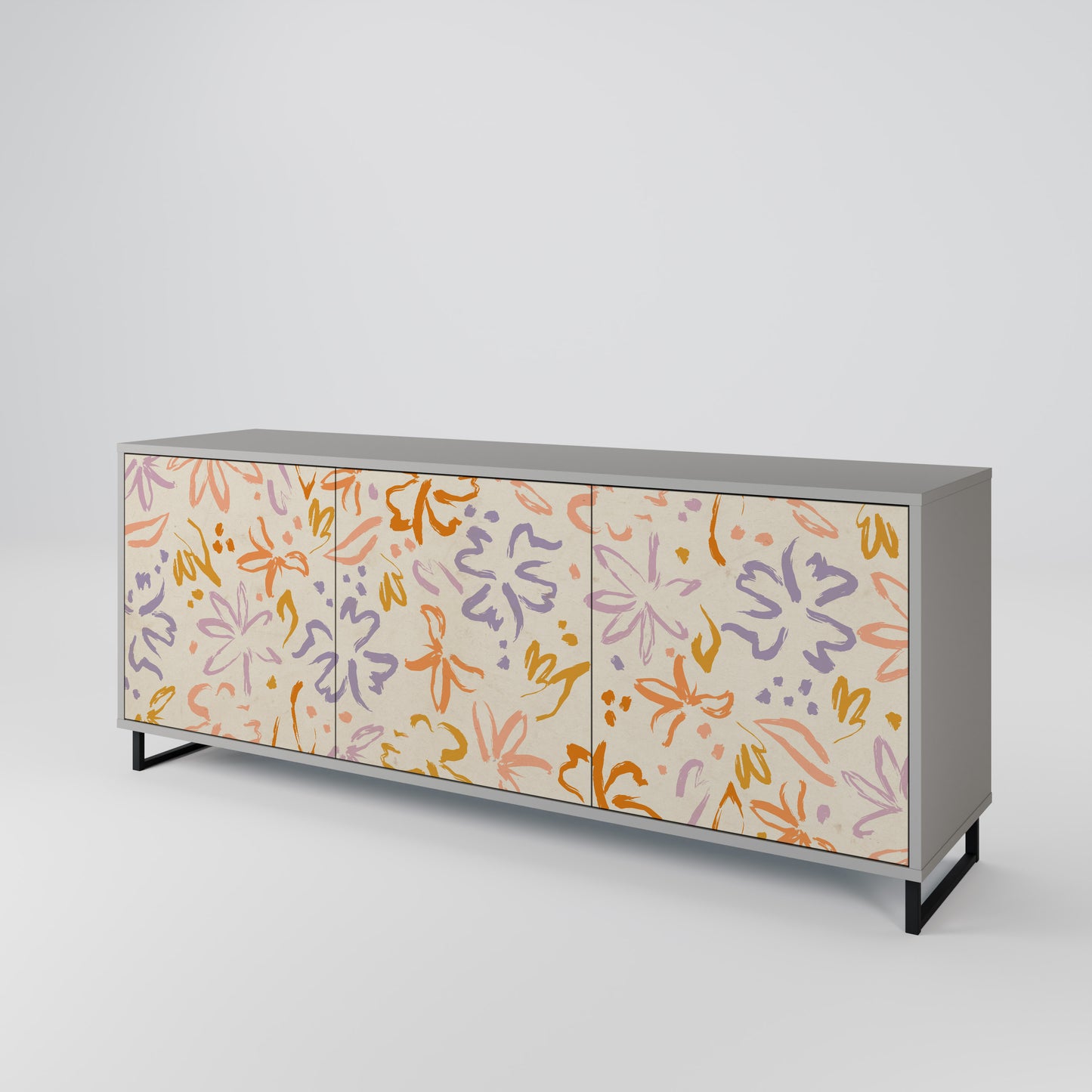 SPRING WHIMSY 3-Door Sideboard