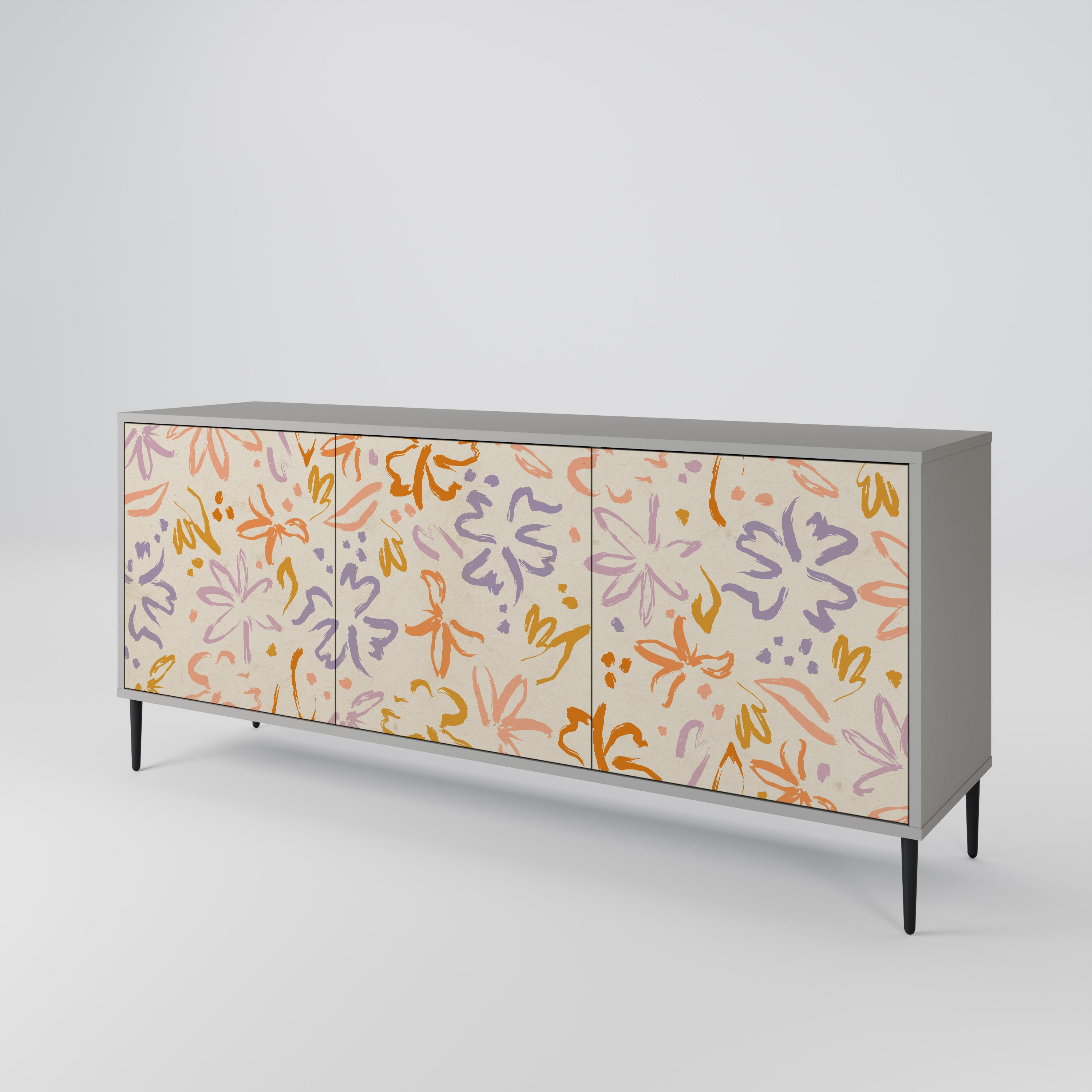 SPRING WHIMSY 3-Door Sideboard