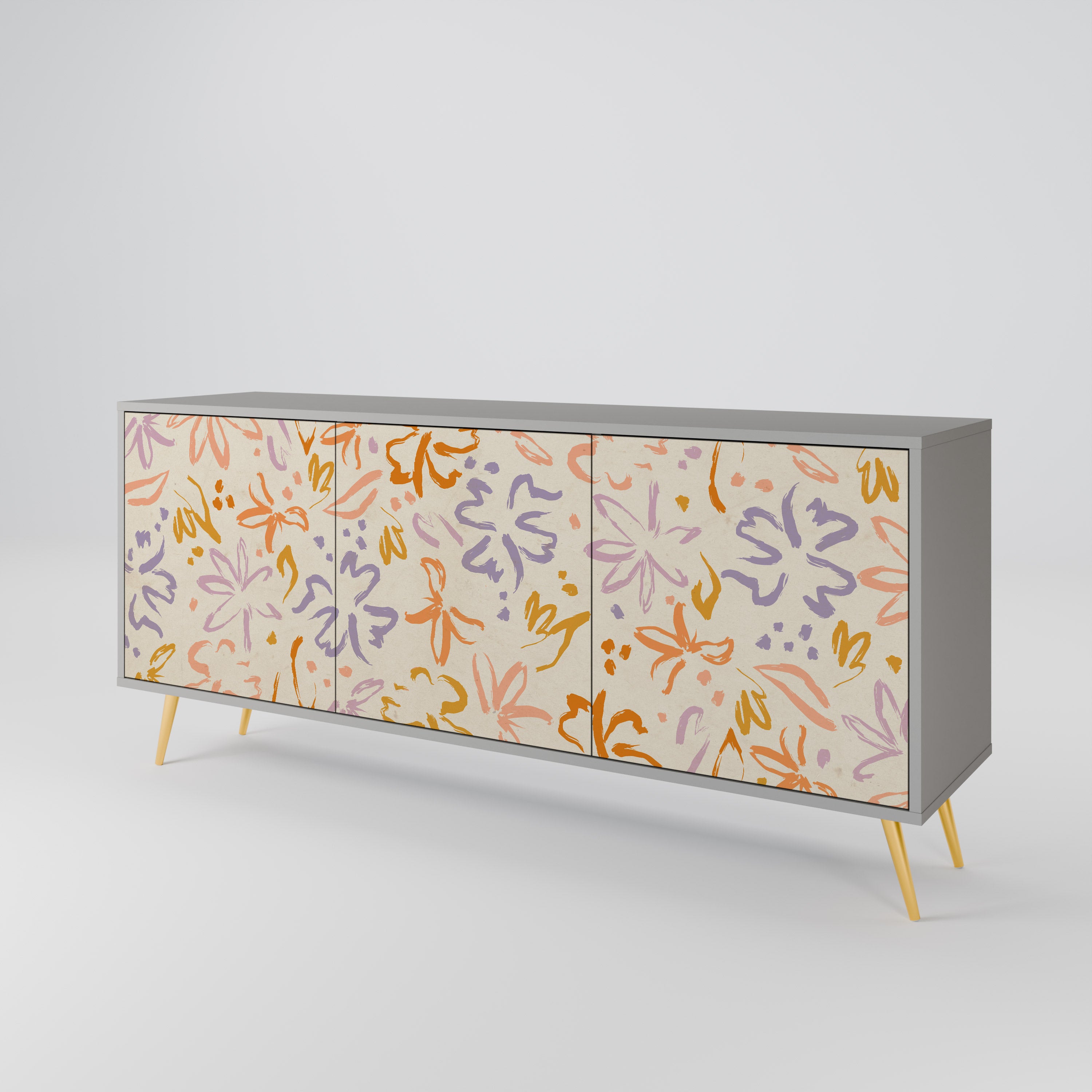 SPRING WHIMSY 3-Door Sideboard